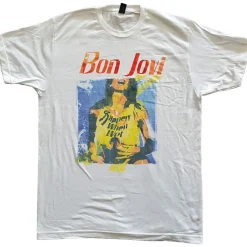 Bon Jovi SWW original cover -T-paita T-Paidat|Bändipaidat