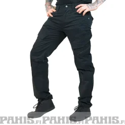 Outlet Adven Slim Fit - Reisitaskuhousut, mustat Reisitaskuhousut|Urban Wear Katukamaa