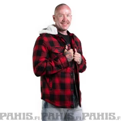 Discount Lumberjacket - Välikausitakki, puna-musta Urban Wear Katukamaa|Takit