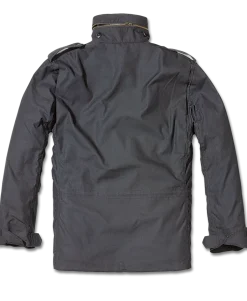Discount M65 Army - Talvitakki irroitettavalla vuorella, musta Takit|Takit