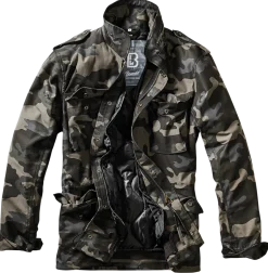 M65 Army - Talvitakki irroitettavalla vuorella, darkcamo Takit|Camot