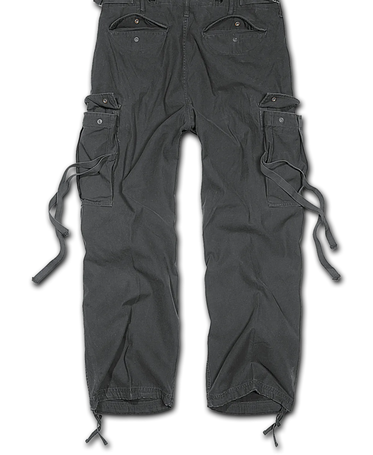 Online M65 Vintage reisitaskuhousut - Black Reisitaskuhousut|Housut