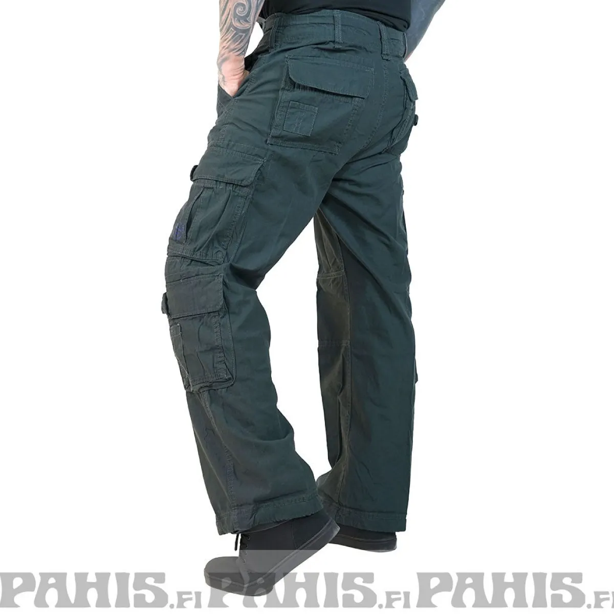 Discount Pure Vintage reisitaskuhousut - Anthrazit Reisitaskuhousut|Housut