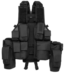 New Tactical vest -liivi, musta Muut Tarvikkeet|Lipastaskut Ja Taisteluliivit