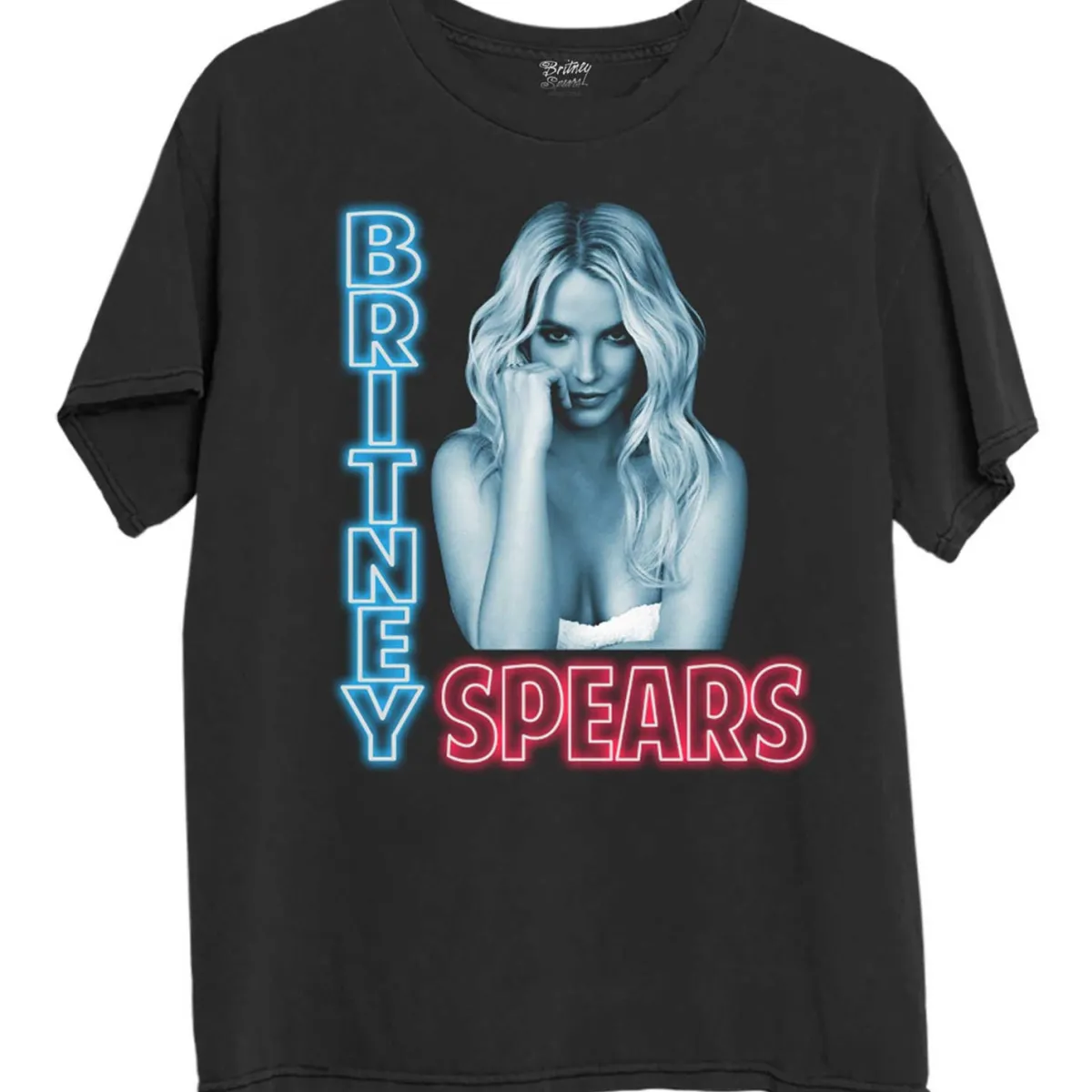 Sale Britney Spears Neon Light - T-paita T-Paidat|Bändipaidat