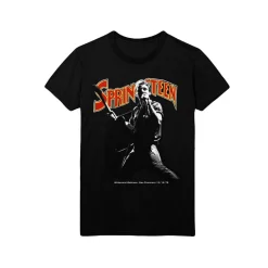 Sale Bruce Springsteen Winterland ballroom singing - T-paita Bändipaidat|Rock´N´Roll Lifestyle