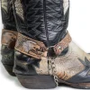 Online Bullet 69 Big white eagle, black - Bootsiremmit 2kpl Jalkinevarusteet|Kantri & Western