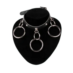 Sale Bullet 69- Choker, conical medium rings Chokerit|Punk!