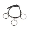 Clearance Bullet 69- Choker,plate medium rings Chokerit|Pikkutuhmaa