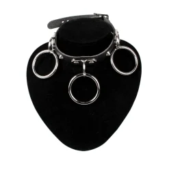 Clearance Bullet 69- Choker,plate medium rings Chokerit|Pikkutuhmaa