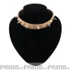 Hot Bullet 69- Choker, Small Cones Beige Chokerit|Punk!