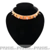 Clearance Bullet 69- Choker, Small Cones Fluorescent Patent Orange Chokerit|Pastelligootti
