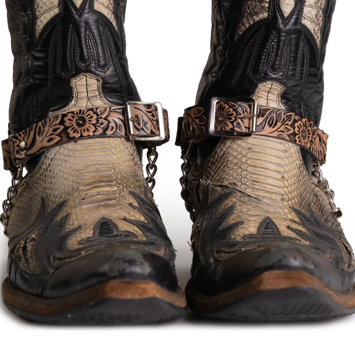 Sale Bullet 69 Flower - Bootsiremmit 2kpl Jalkinevarusteet|Kantri & Western