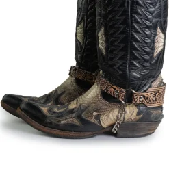 Sale Bullet 69 Flower - Bootsiremmit 2kpl Jalkinevarusteet|Kantri & Western