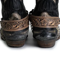 Sale Bullet 69 Flower - Bootsiremmit 2kpl Jalkinevarusteet|Kantri & Western