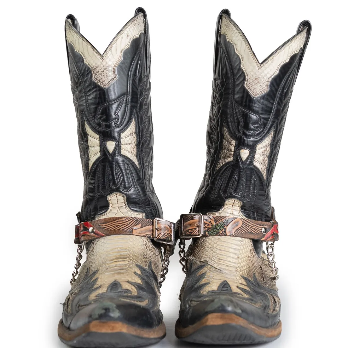 Clearance Bullet 69 Flying eagle/red flower - Bootsiremmit 2kpl Jalkinevarusteet|Kantri & Western