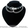 Clearance Bullet 691row conical and chain and ring - Choker Goottikamaa|Pikkutuhmaa
