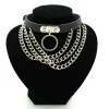 Sale Bullet 691row overlapping chain - Choker Goottikamaa|Pikkutuhmaa