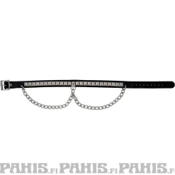 Sale Bullet 691row small pyramid and chain - Choker Goottikamaa|Punk!