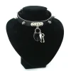 New Bullet 69 1row small spike and padlock - Choker Goottikamaa|Pikkutuhmaa