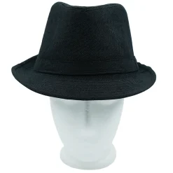 Hot - Trilby hattu, musta Naamiaisasut|Lierihatut