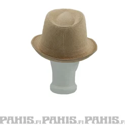 New - trilby hattu, straw Naamiaisasut|Lierihatut