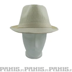 Clearance - trilby hattu, white Naamiaisasut|Lierihatut