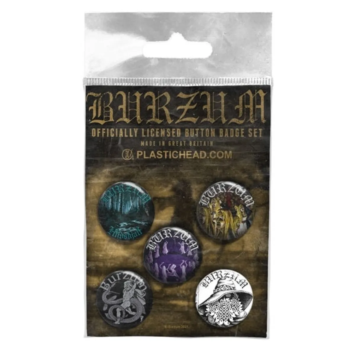 Best Burzum - Pinssisetti 3 Goottikamaa|Pinssit Ja Rintanapit