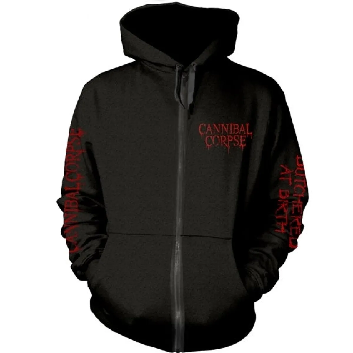 Hot Cannibal Corpse: Butchered at birth - Vetoketjuhuppari Cannibal Corpse|Hupparit
