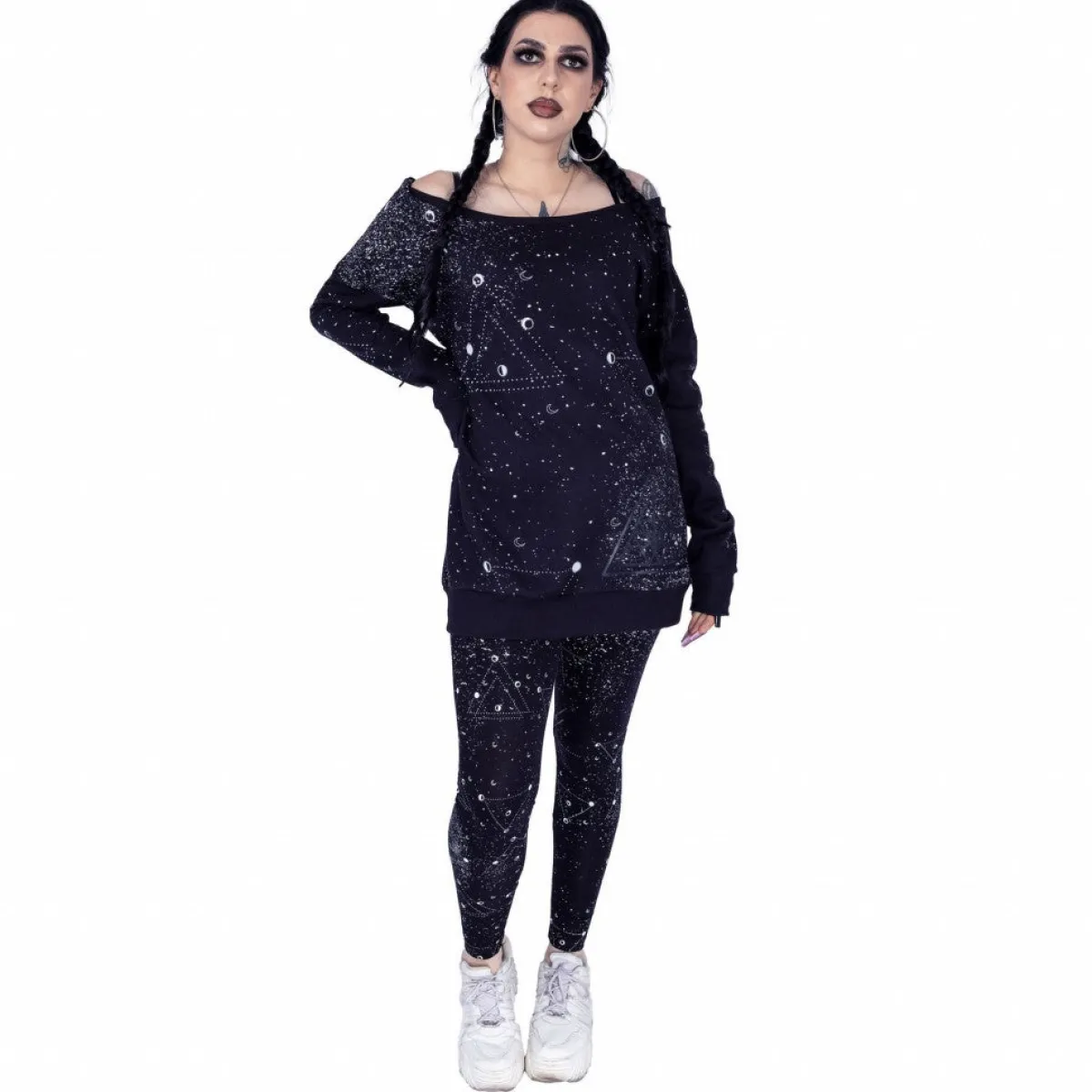Online Moon Phase - Collegepaita Pitkähihaiset