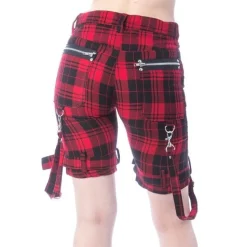 Discount Renita - Shortsit, Red Tartan Shortsit|Goottikamaa