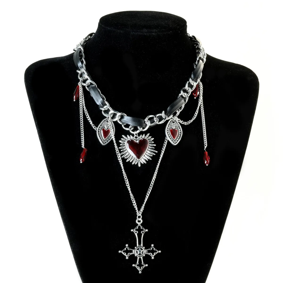 Crimson Heart - Choker Goottikamaa|Festarikamaa
