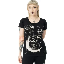 Online Cupcake Cult Moonlight - Lady fit T-paita Kissateema|T-Paidat