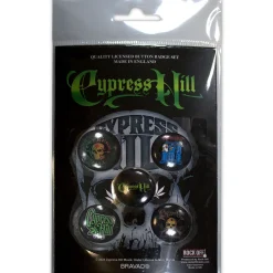 Clearance Cypress Hill: Logos - Pinssisetti Cypress Hill|Pinssit Ja Rintanapit