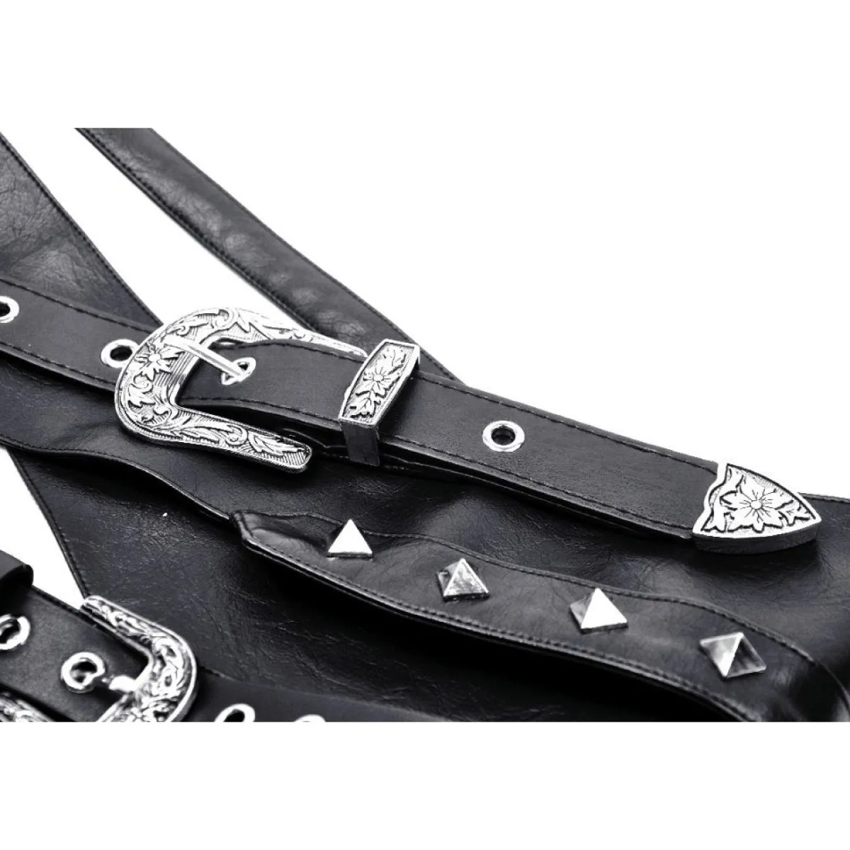 New Buckle Bandage - Korsettivyö Goottikamaa|Vyöt & Niittivyöt