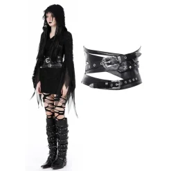 New Buckle Bandage - Korsettivyö Goottikamaa|Vyöt & Niittivyöt