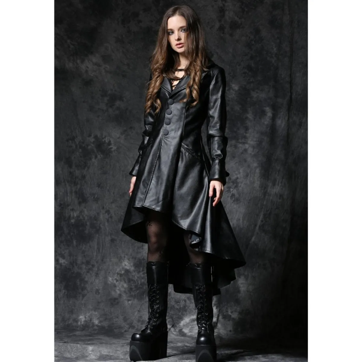 New Gothic Dovetail - Keinonahkatakki Takit|Goottikamaa