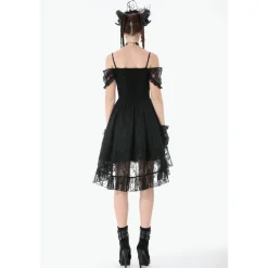 Clearance Gothic Lace Layered High-low - Mekko Mekot|Goottikamaa