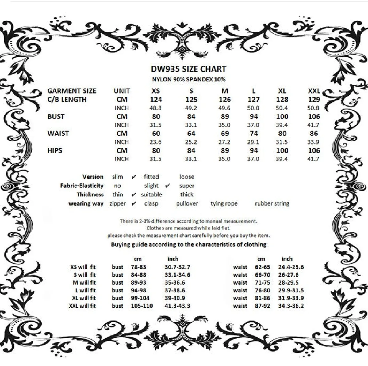New Gothic Lace See-trough waist - Mekko Mekot|Goottikamaa