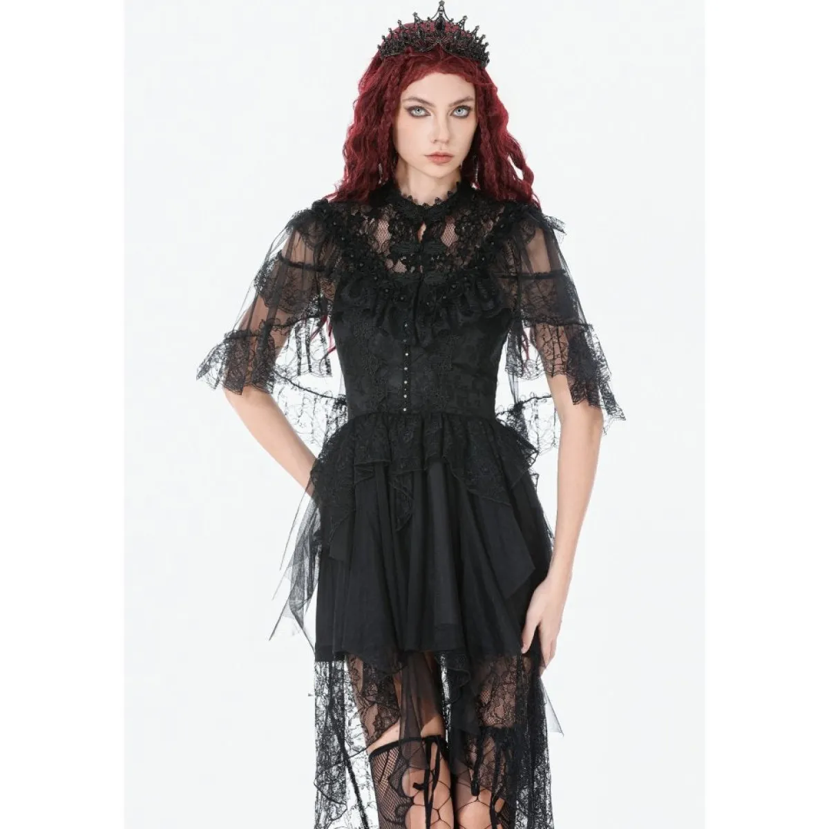Clearance Lace Mesh Patchwork - Viitta Takit|Goottikamaa