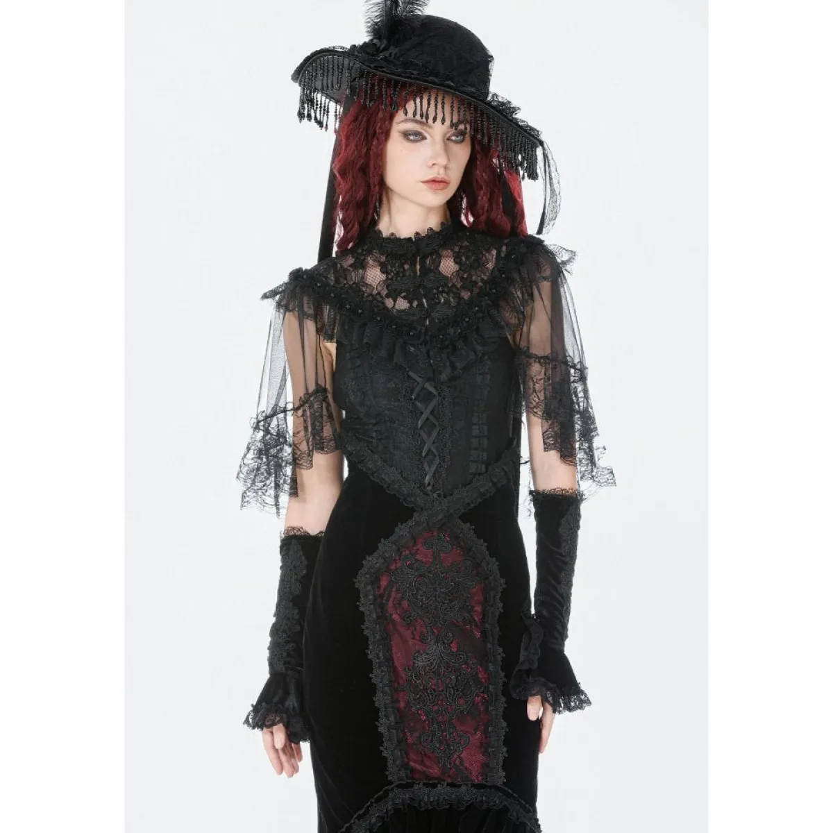 Clearance Lace Mesh Patchwork - Viitta Takit|Goottikamaa