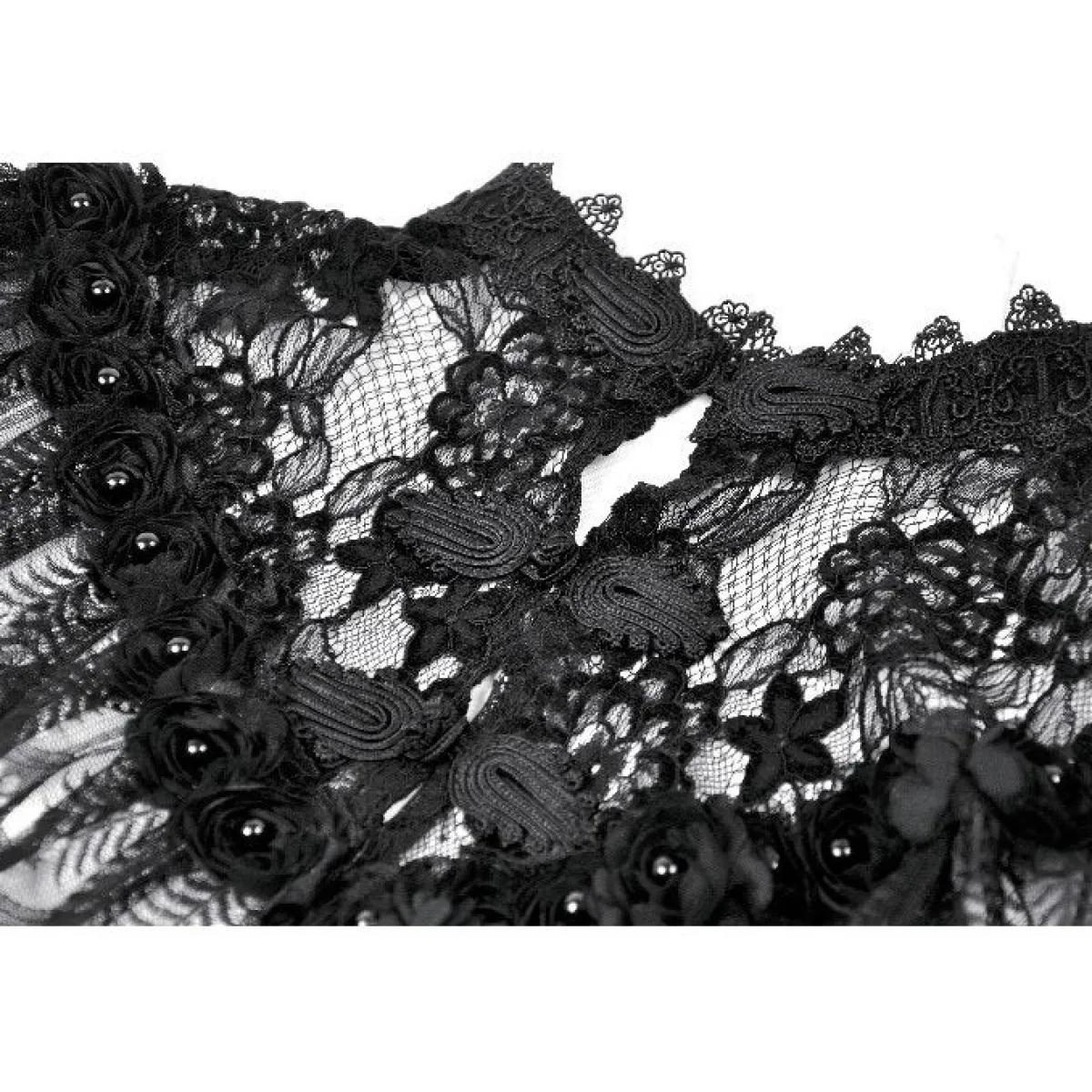 Clearance Lace Mesh Patchwork - Viitta Takit|Goottikamaa