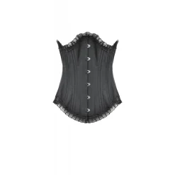 Metal Boned - Underbust korsetti Goottikamaa|Naamiaisasut