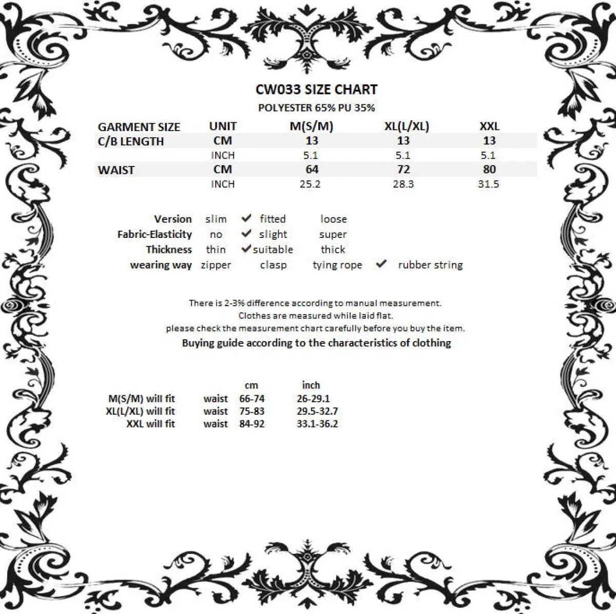 Discount Noble Embroider - Vyö Goottikamaa|Vyöt & Niittivyöt