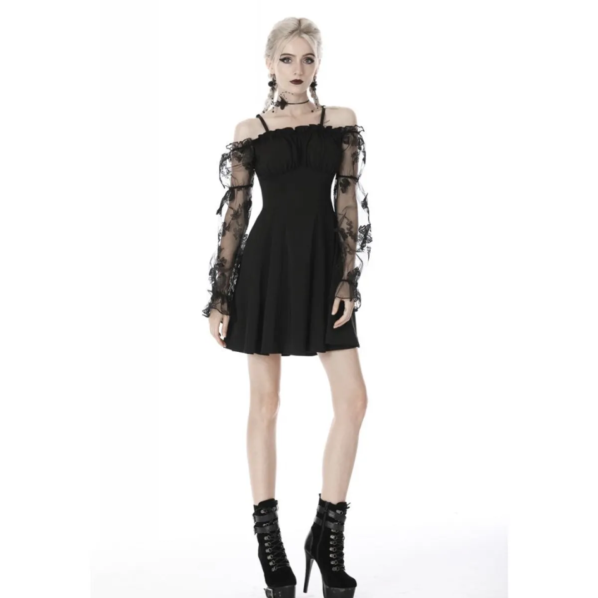 Sale Off Shoulder Lace Sleeves - Mekko Mekot