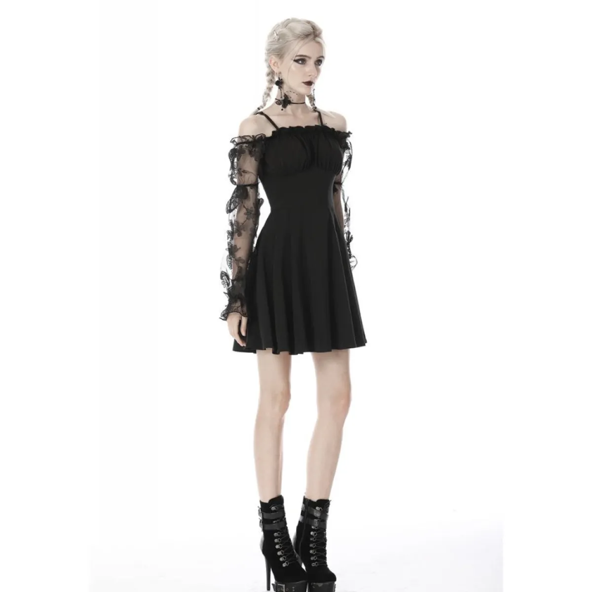 Sale Off Shoulder Lace Sleeves - Mekko Mekot
