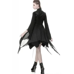 Outlet Punk Asymmetric Chiffon – Liivi Mekot|Goottikamaa