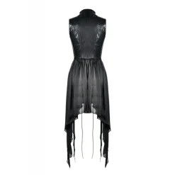 Outlet Punk Asymmetric Chiffon – Liivi Mekot|Goottikamaa