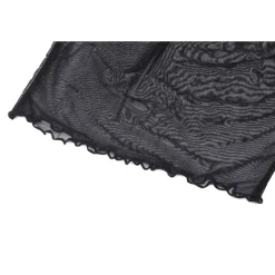 Hot Transparent High Neck - Mesh paita Goottikamaa|Pitkähihaiset