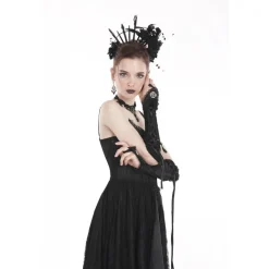 Clearance Velvet Lace Up - Käsineet Käsineet